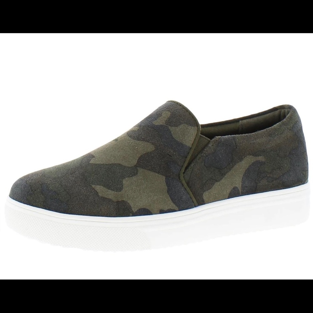 GRACIE WOMENS WATERPROOF SUEDE SLIP-ON SNEAKERS